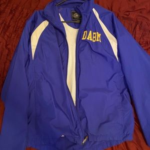 Men blue jacket 🍻